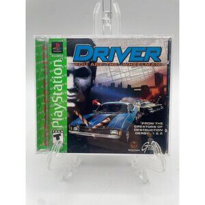 Driver You Are The Wheelman Game For Sony Playstation PS1 **CASE & MANUAL ONLY